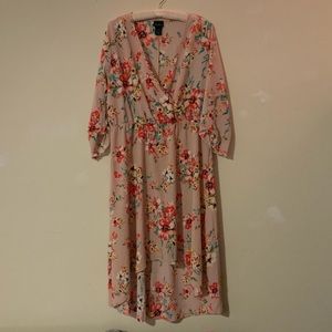 Rue 21 Plus Size Dress 1x floral print